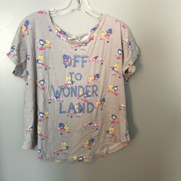 Disney Other - Disney | off to wonderland sleep shirt | L